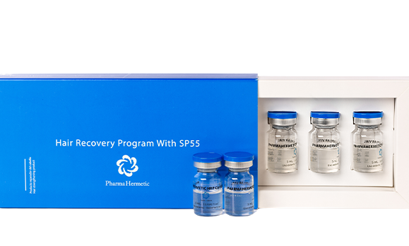 Pharma Hermetic Hair Recovery Program – Phials (SP55) + Pharma Hermetic Hair Recovery Program Ampoules